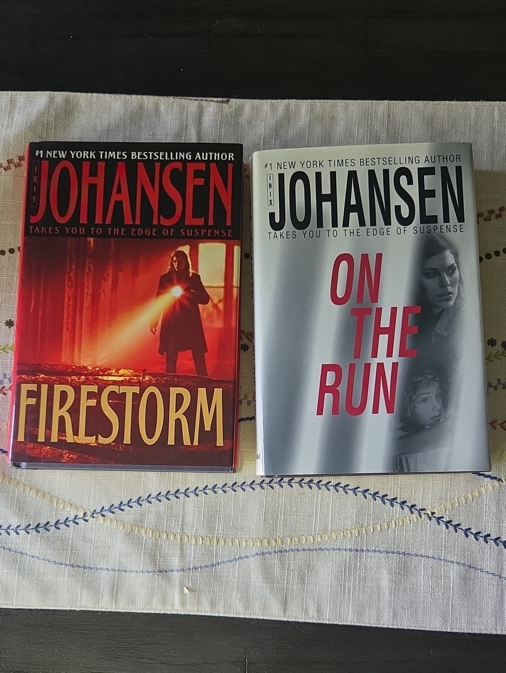 Two Iris Johansen Standalone Hardcover Novels